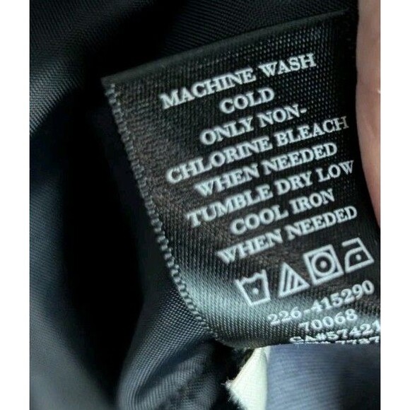 Ann Taylor Loft Navy Devin Fit Pant Women Size 4 31x27 - Picture 5 of 7